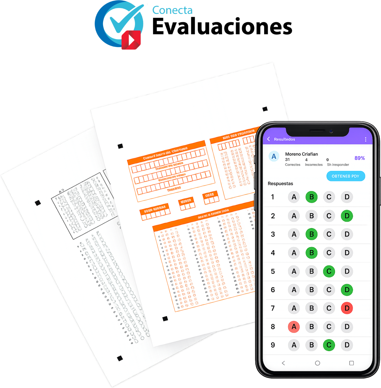 App de evaluaciones de la plataforma Convivir